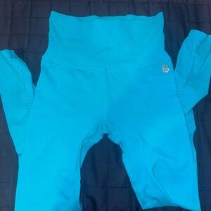 Free People Bright Blue Leggings